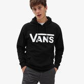 Vans Mn Vans Classic Po Hoodie Ii Schwarz/Weiß